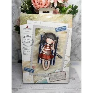 Santoro Gorjuss Tri Fold A4 Ultimate Die Cut and Paper Pack Postal Theme NIB